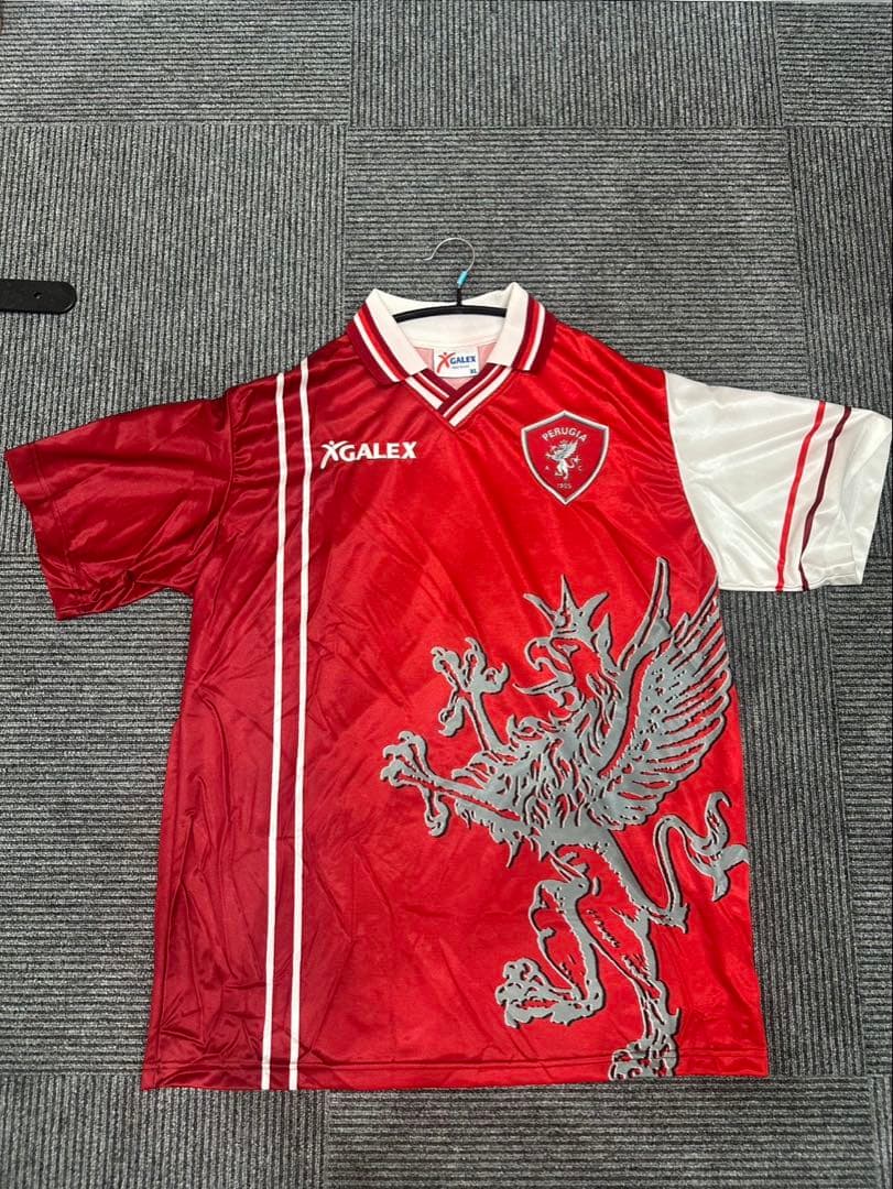 タグ付き 新品【希少】デッドストック ペルージャ 中田英寿 7番ユニフォーム