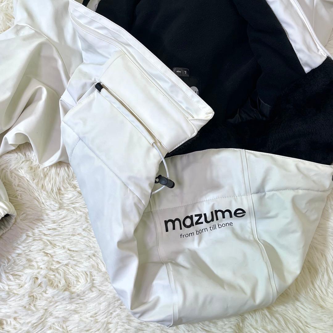 mazume マズメ 防寒着 フィッシングスーツ(上下セット) ホワイト