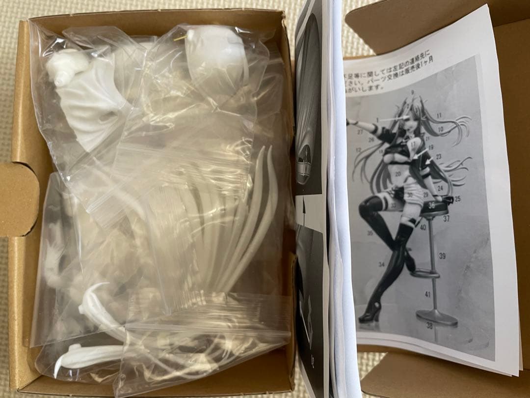【手つき品】WF2024冬プリンツ・オイゲン レースクィーン ガレージキット