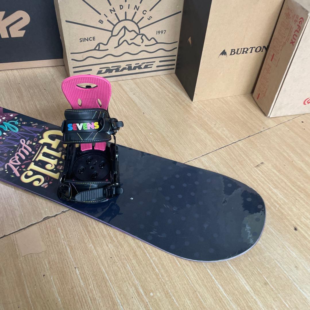 SALOMON×SEVENS　サロモン　バイン付　スノーボードセット
