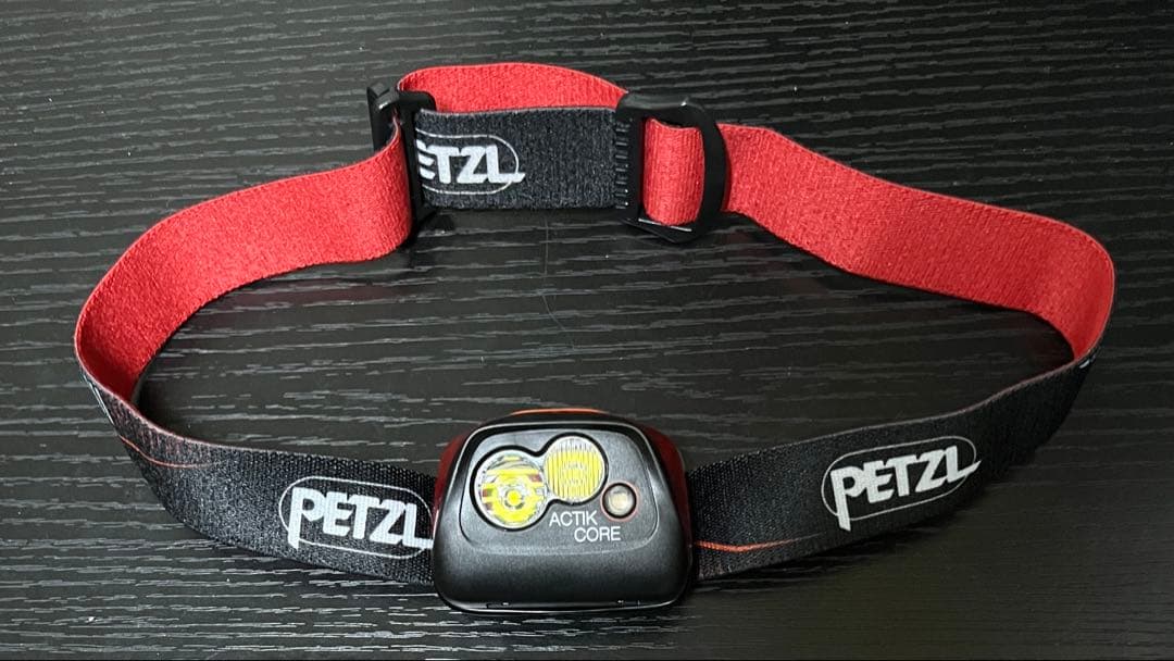 PETZL(ペツル) アクティック コア E099GA レッド バッテリー付属