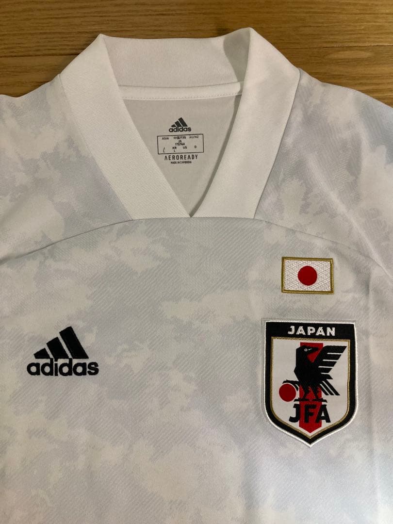 サッカー 日本代表 アウェイユニフォーム adidas ホワイト JFA