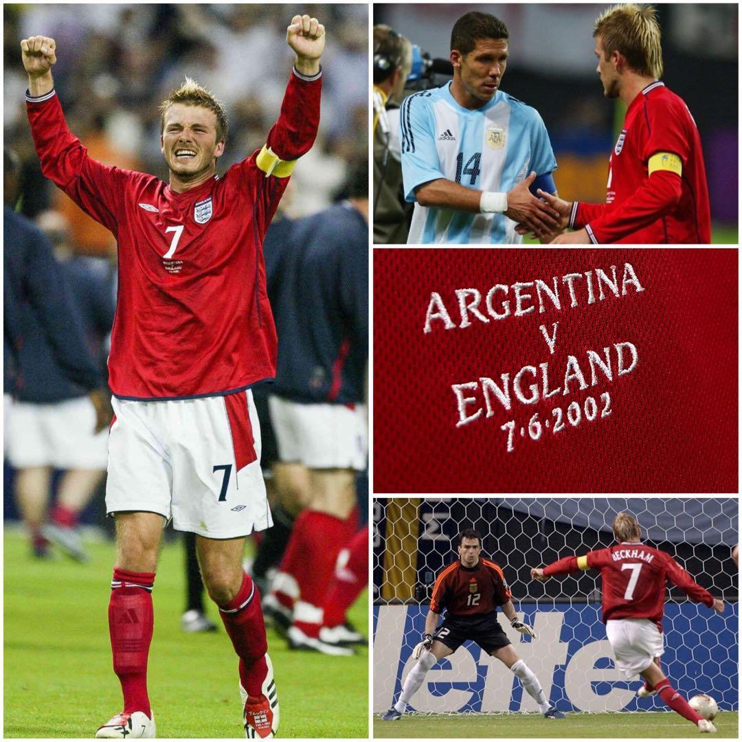 イングランド代表　ベッカム　2002W杯　マッチデイ入