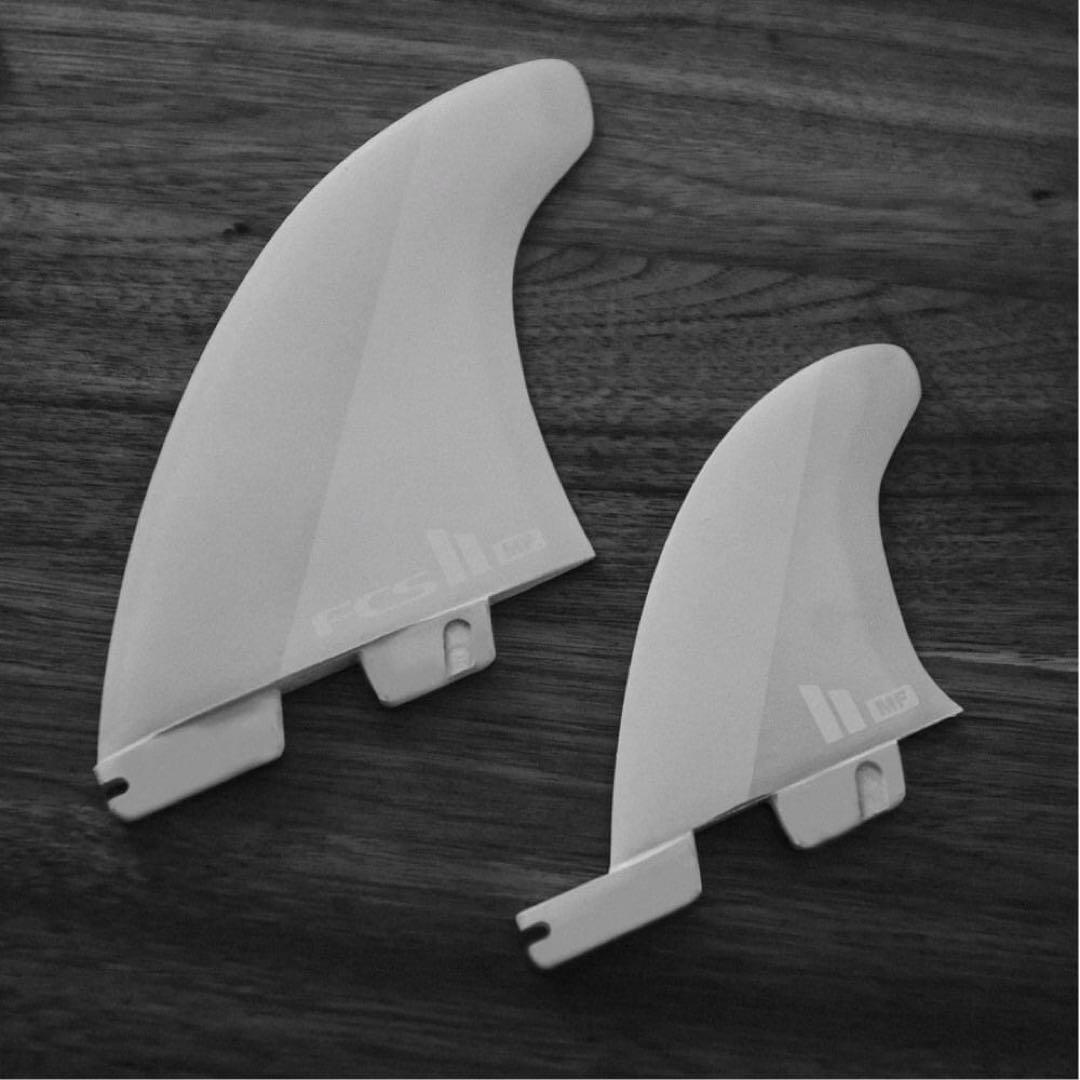 サーフィン・ボディボード FCS 2 MICK FANNING TWIN + 1 FIN SET