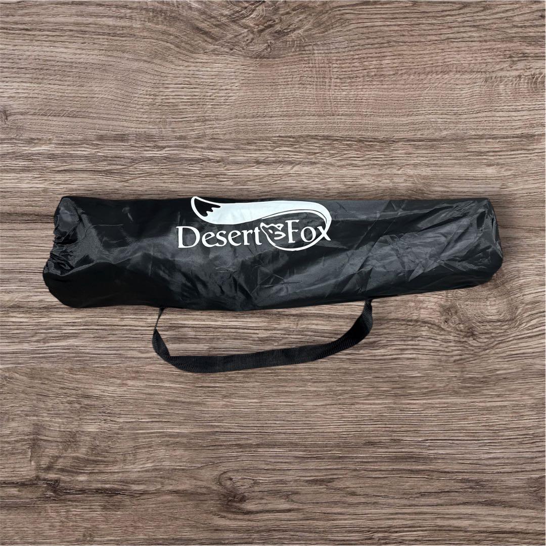 【新品・未使用】Desert Fox アウトドアチェア グリーン　リクライニング