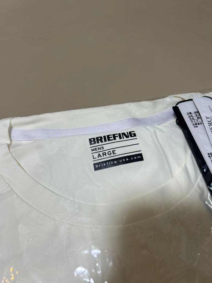 【新品・未開封】BRIEFING メンズパフォーマンスTシャツ ホワイト L