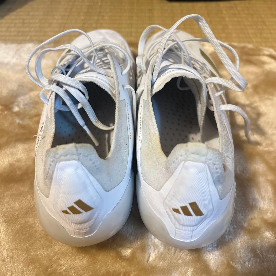 adidas Predatorエリート ホワイト/ゴールド　FG 27cm