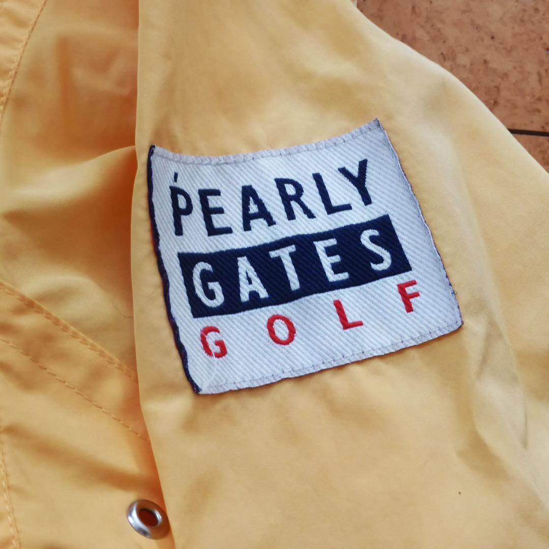 PEARLY GATES GOLF レディースウインドブレーカー イエロー