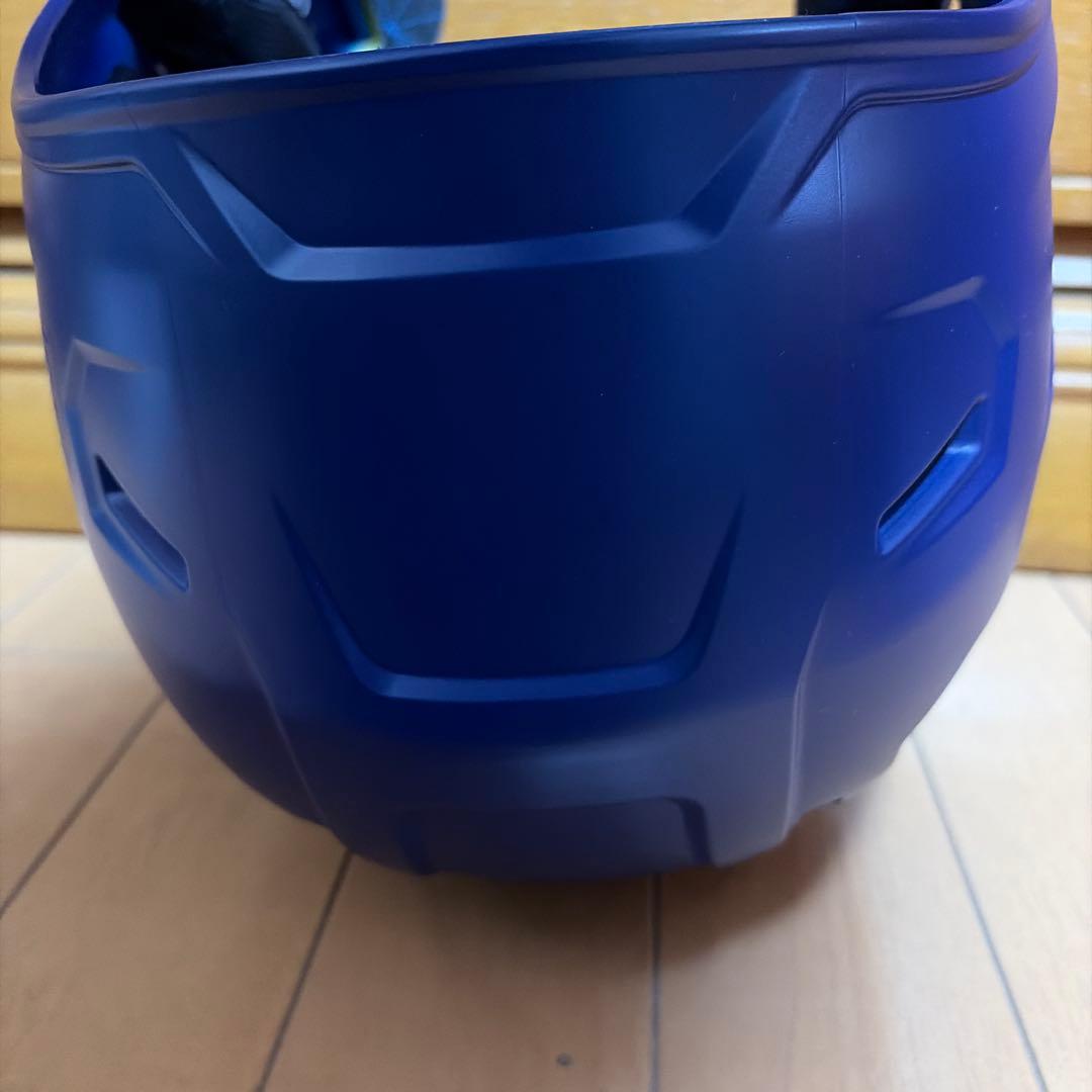 【限定】ローリングス　野球　ヘルメット　ネイビーブルー塗装品