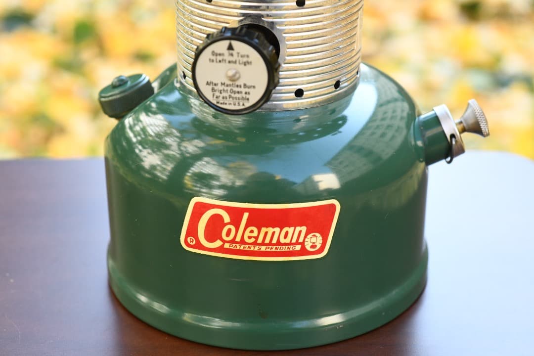 1966年12月製 Coleman コールマン 220F ランタン パテペンロゴ