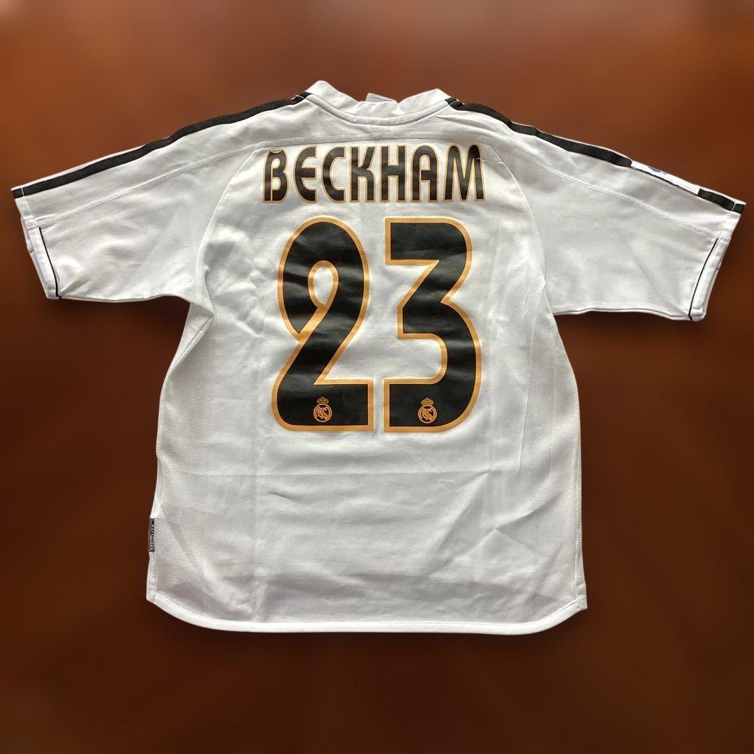 Real Madrid Beckham 23 ユニフォーム　ジュニアM 希少