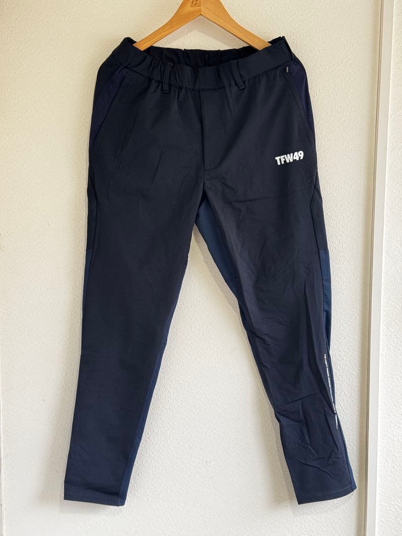 TFW49 STRETCH HYBRID PANTS NAVY Lサイズ