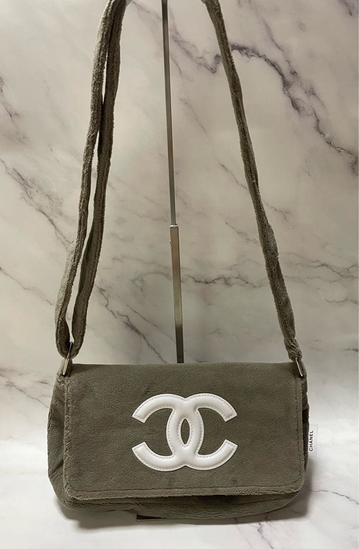 CHANEL モカブラウン　ノベルティショルダーバッグ