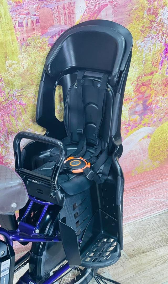 K2304 電動自転車ブリヂストン子供乗せ 20インチ パープル 8.9Ah