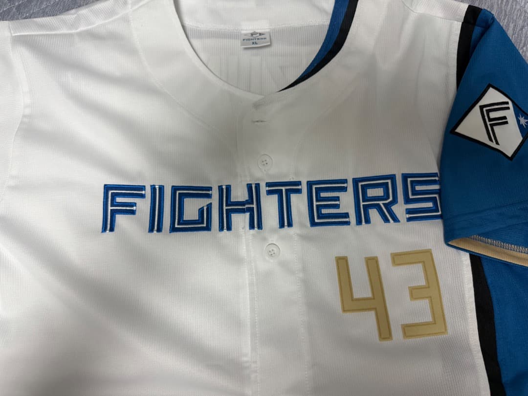 北海道日本ハムファイターズ　Fighting ユニフォーム 水野達稀 43