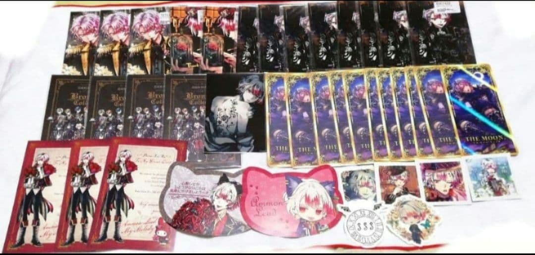 悪魔執事と黒い猫 　あくねこ 　アモン　 缶バッジ　アクスタ　カード　ぱしゃこれ