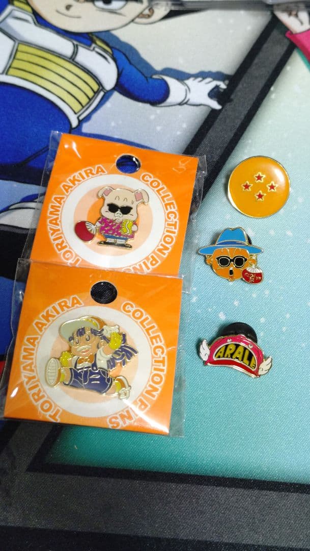 Dr.スランプ　アラレちゃん　ドラゴンボール　ピンズ　ピンバッジ　鳥山明　まとめ