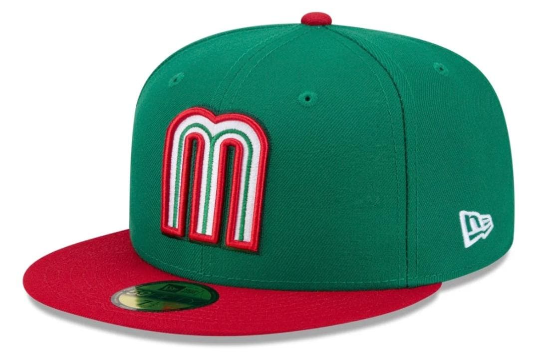WBC 2026 メキシコ代表 公式キャップ グリーン/レッド 7 3/8