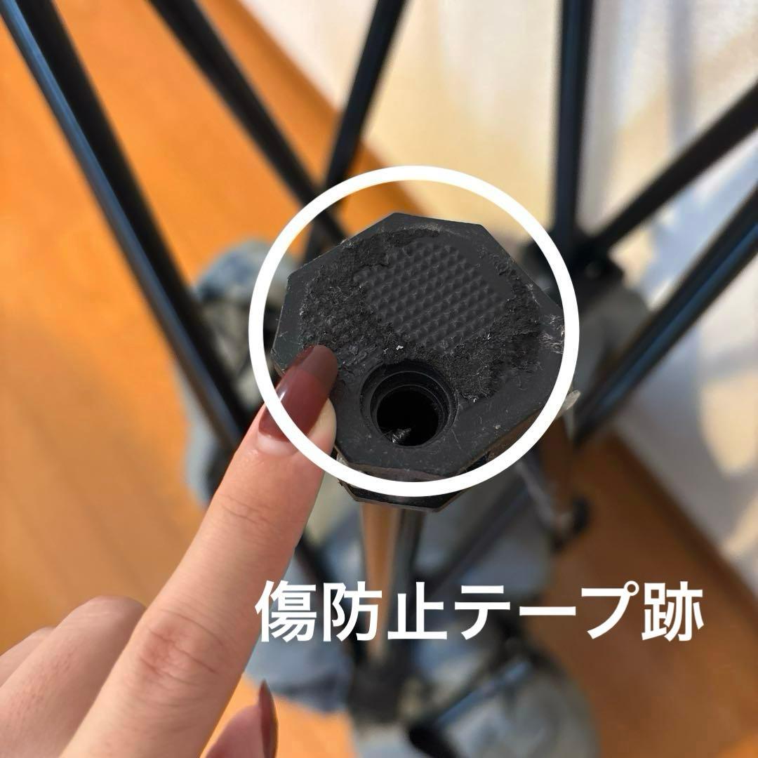 折りたたみアウトドアチェア グレー/ブラック　２個セット