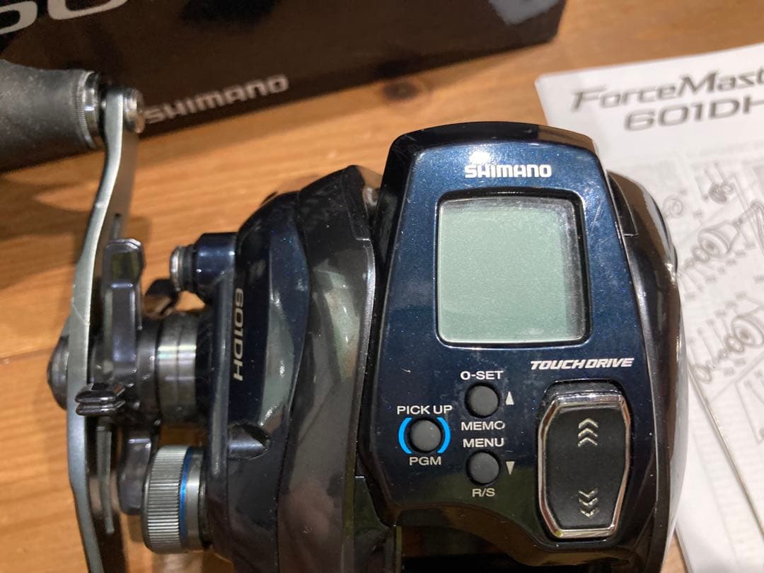 シマノ フォースマスター 601DH 電動リール　オーバーホール済み