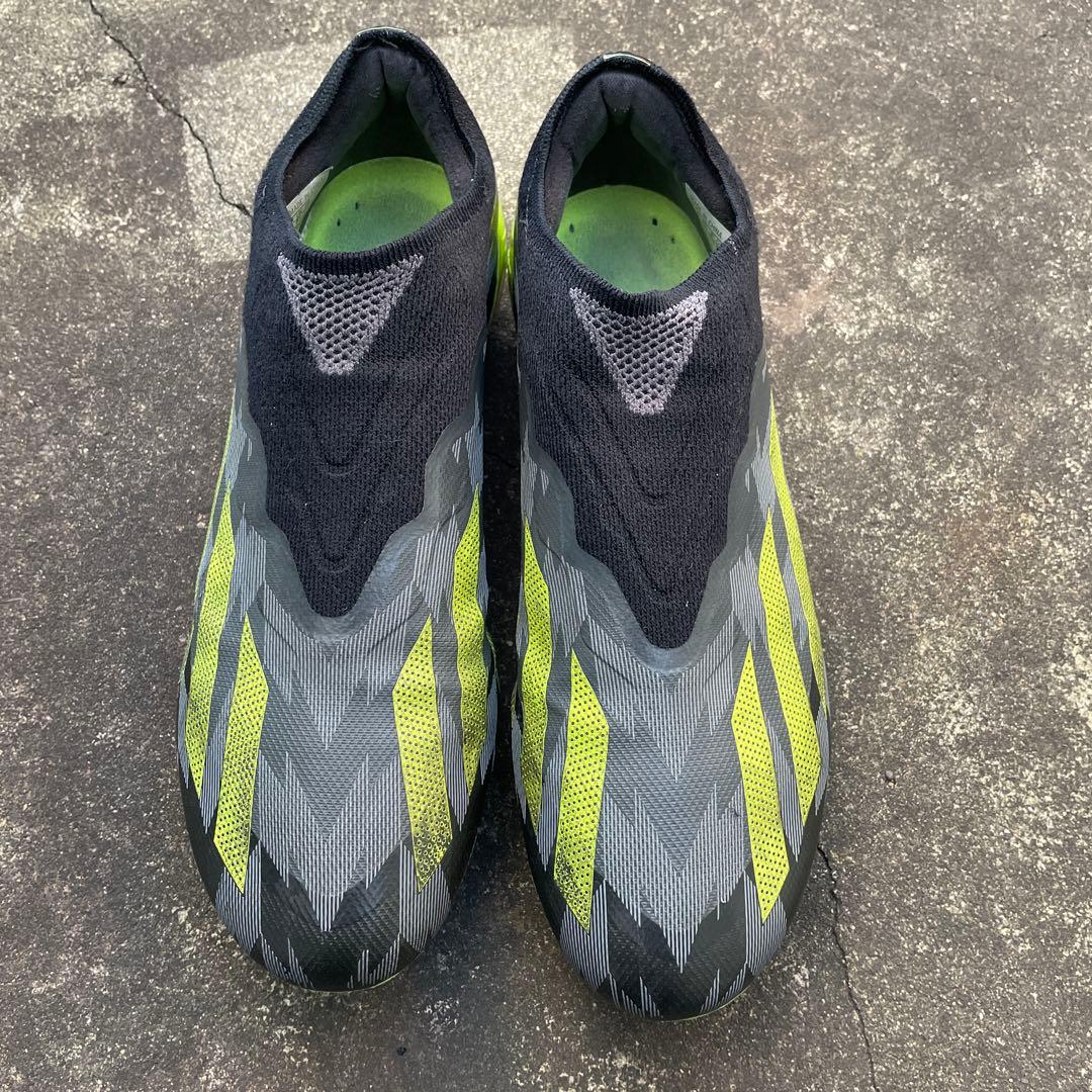 adidas サッカースパイクFGソール　X 紐なし