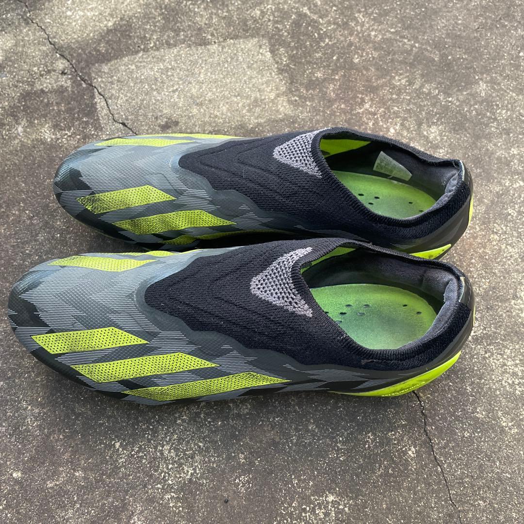 adidas サッカースパイクFGソール　X 紐なし