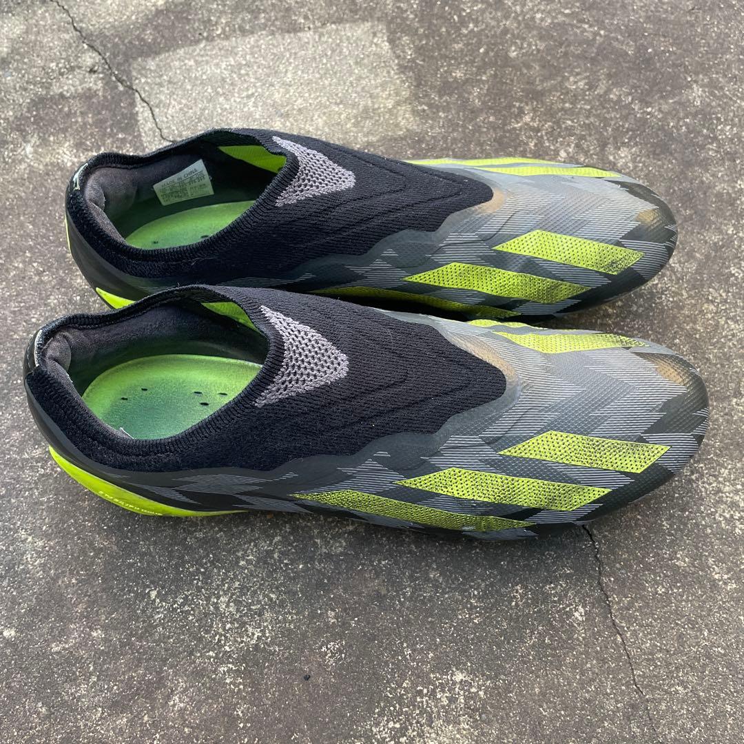 adidas サッカースパイクFGソール　X 紐なし