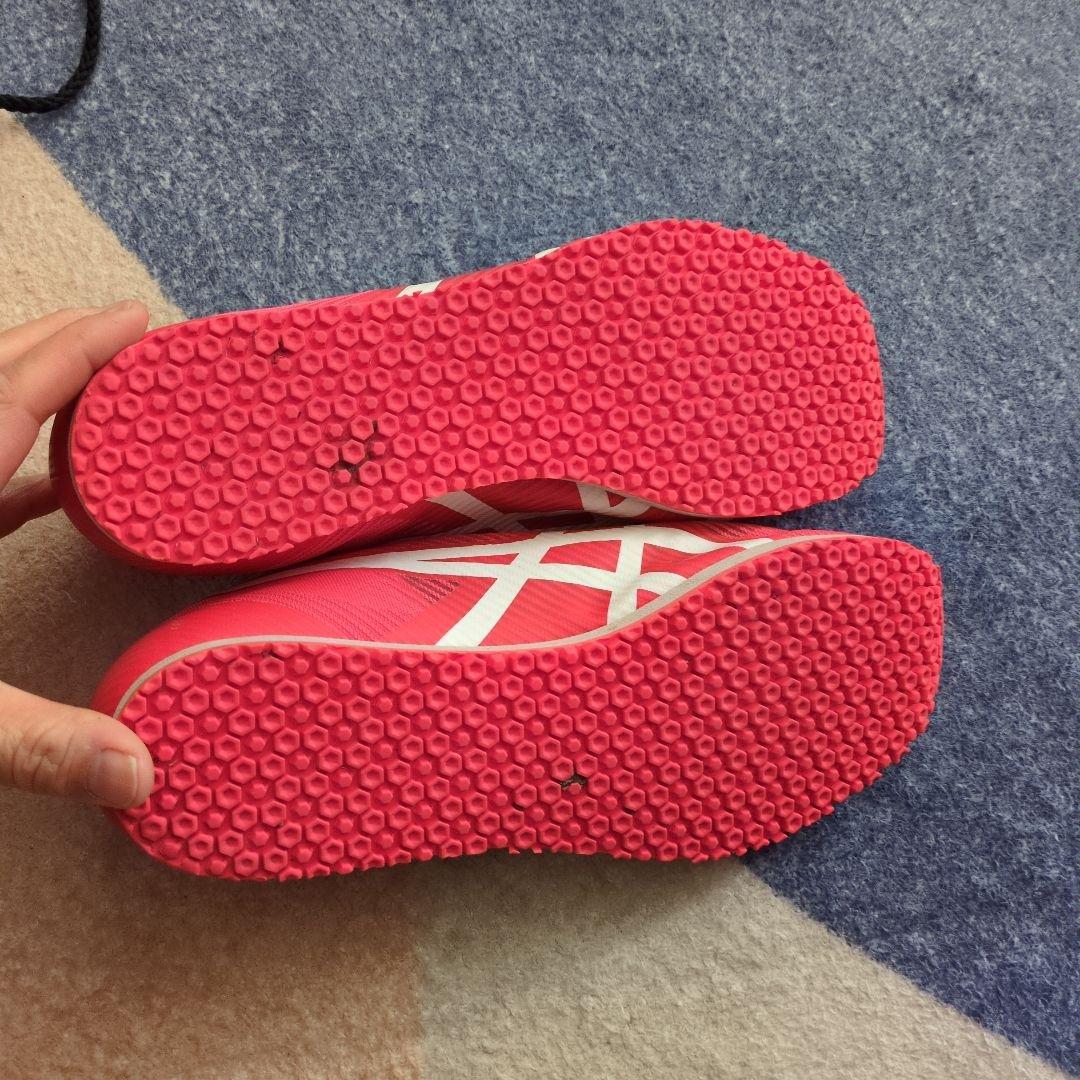 アシックスasics ウインドスプリント　シューズ 収納袋付き