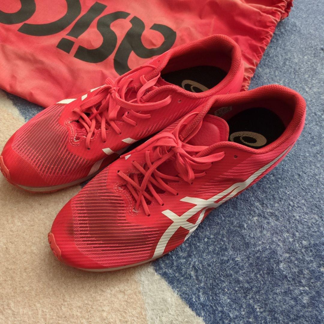 アシックスasics ウインドスプリント　シューズ 収納袋付き