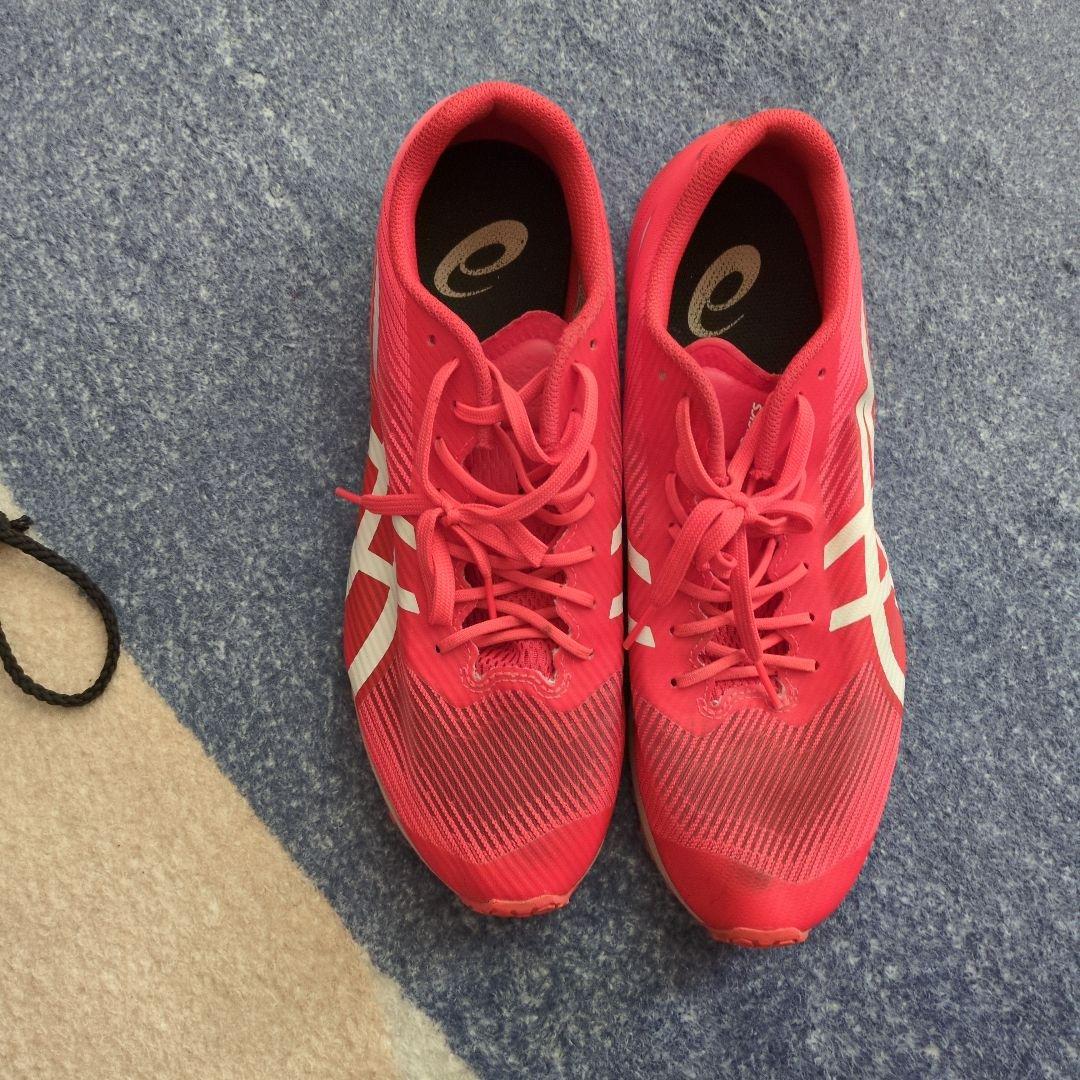 アシックスasics ウインドスプリント　シューズ 収納袋付き