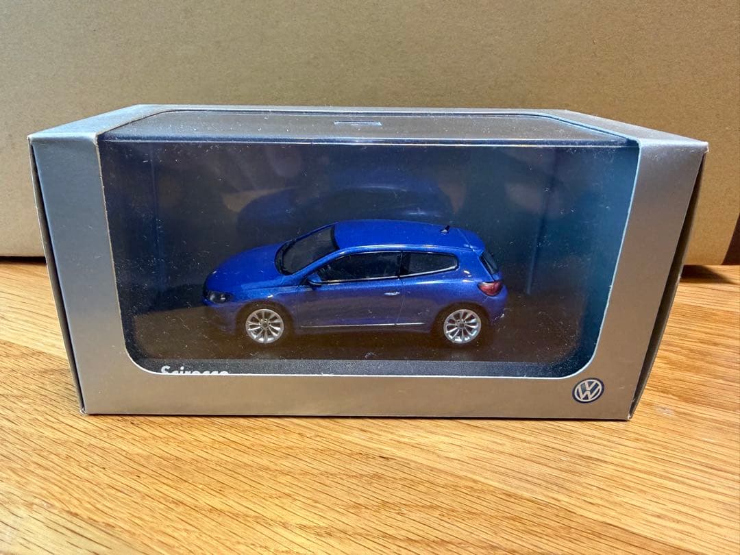 1/43 Scirocco ブルー フォルクスワーゲン・シロッコ ミニカー