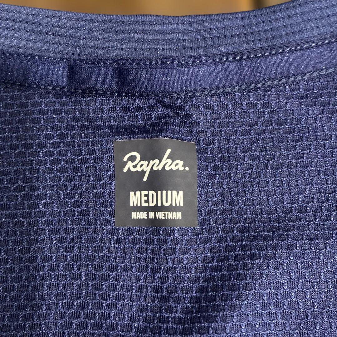 【新品未使用品】Rapha インドア トレーニングTシャツ ネイビー Mサイズ