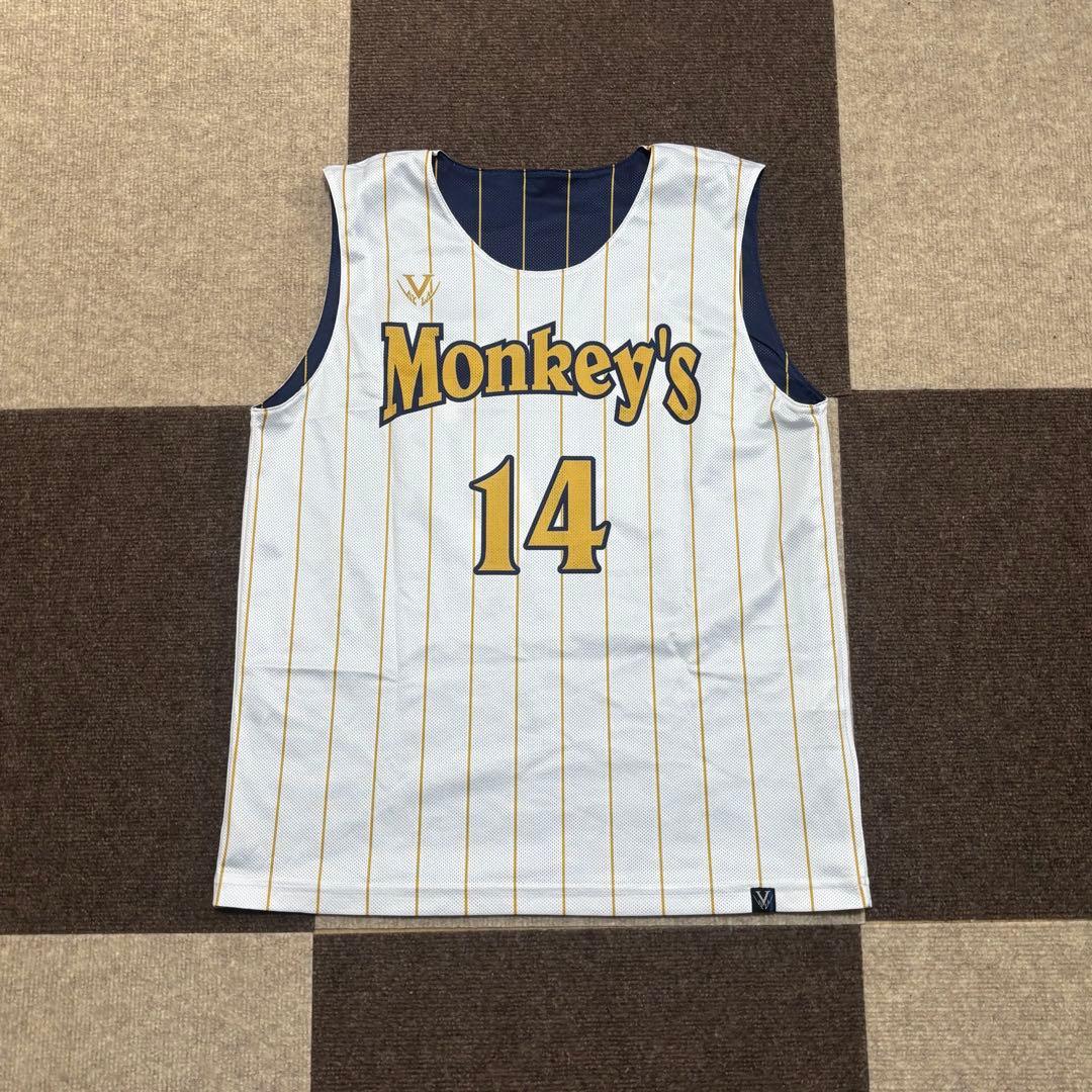 【✨希少品】monkey's ユニフォームセットアップ　リバーシブル　2way
