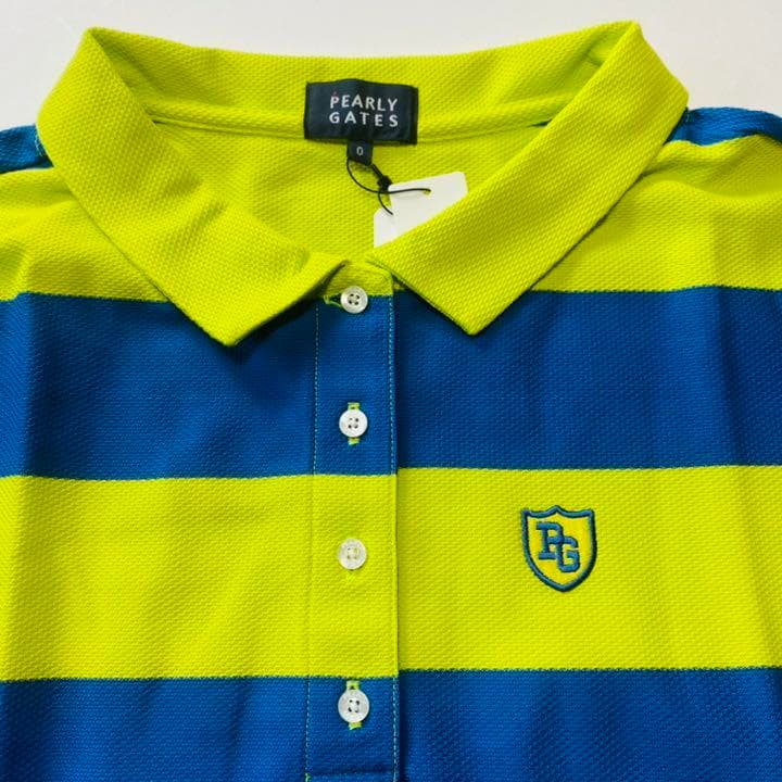 【新品、未使用】パーリーゲイツ ポロシャツ　レディース　サイズ：０（Ｓ）