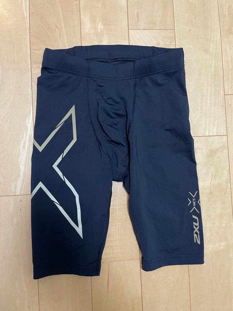 2XU MCS メンズXS 着圧ハーフタイツ