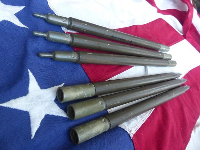 1968” 米軍実物 ナム戦 デッド!　テントポール　6本セット 軍幕 269