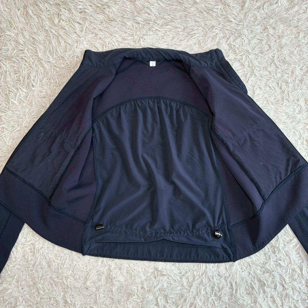 ◎人気 ルルレモン ストレッチ ジップアップジャケット 切替デザイン サイズ4