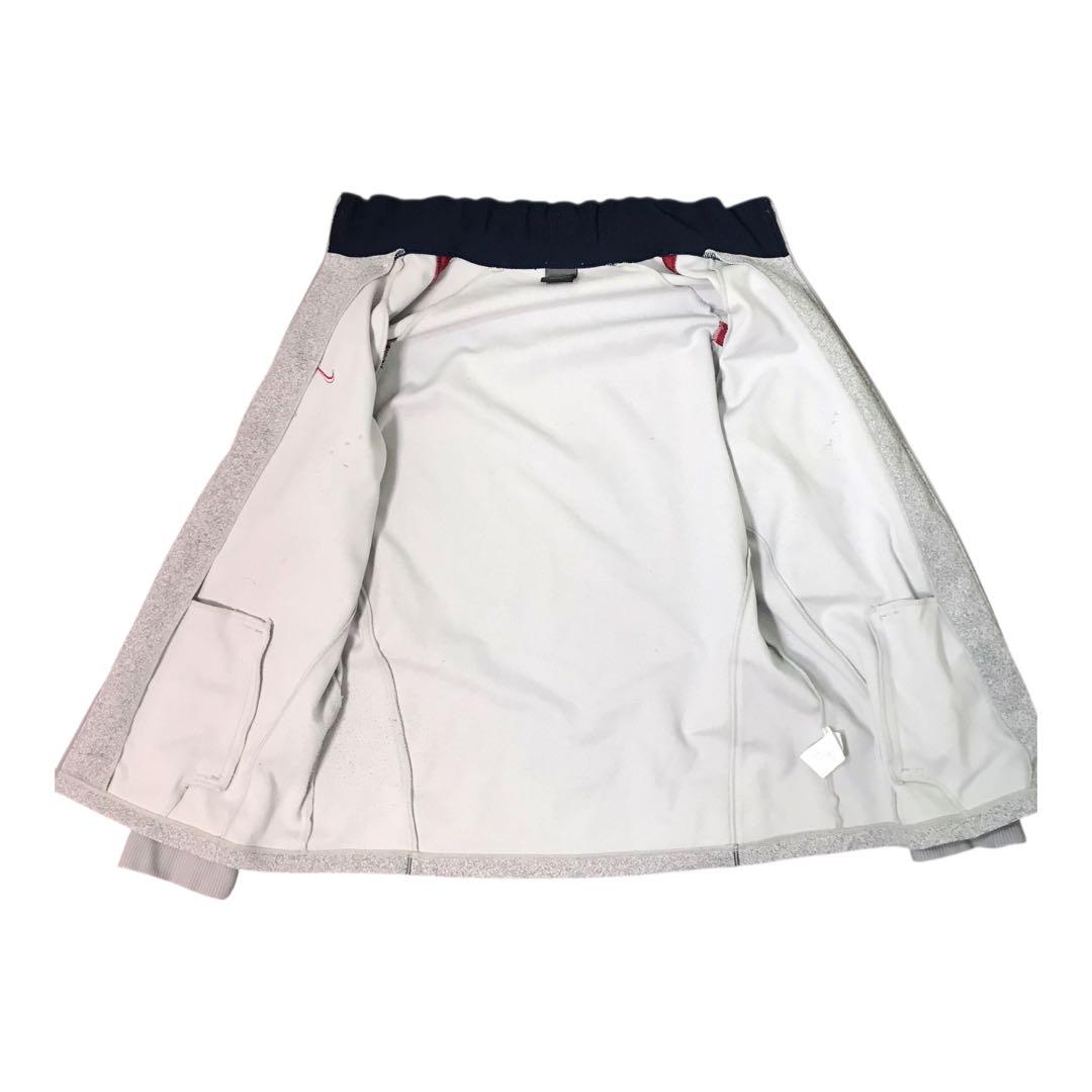 ナイキ　DRI-FIT ジャージ　上下セットアップ　スウッシュロゴ　グレー　M