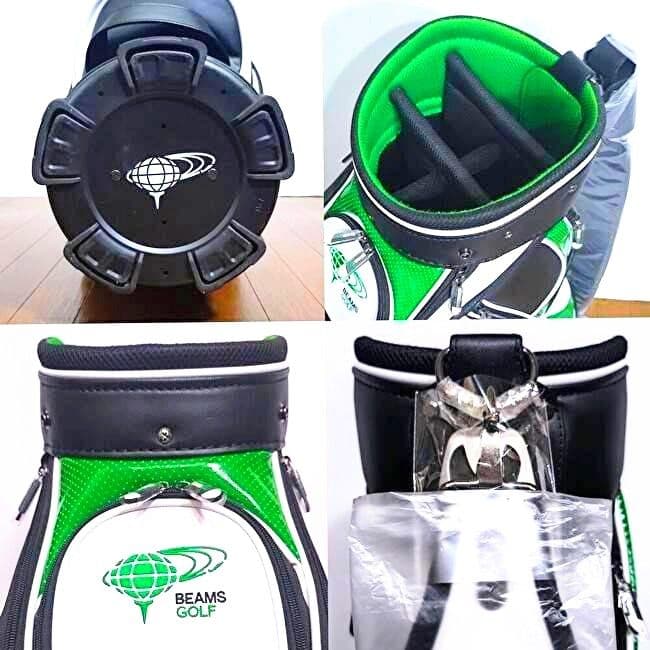 BEAMS GOLF ビームスキャディバック ゴルフバック限定 高級 正規品