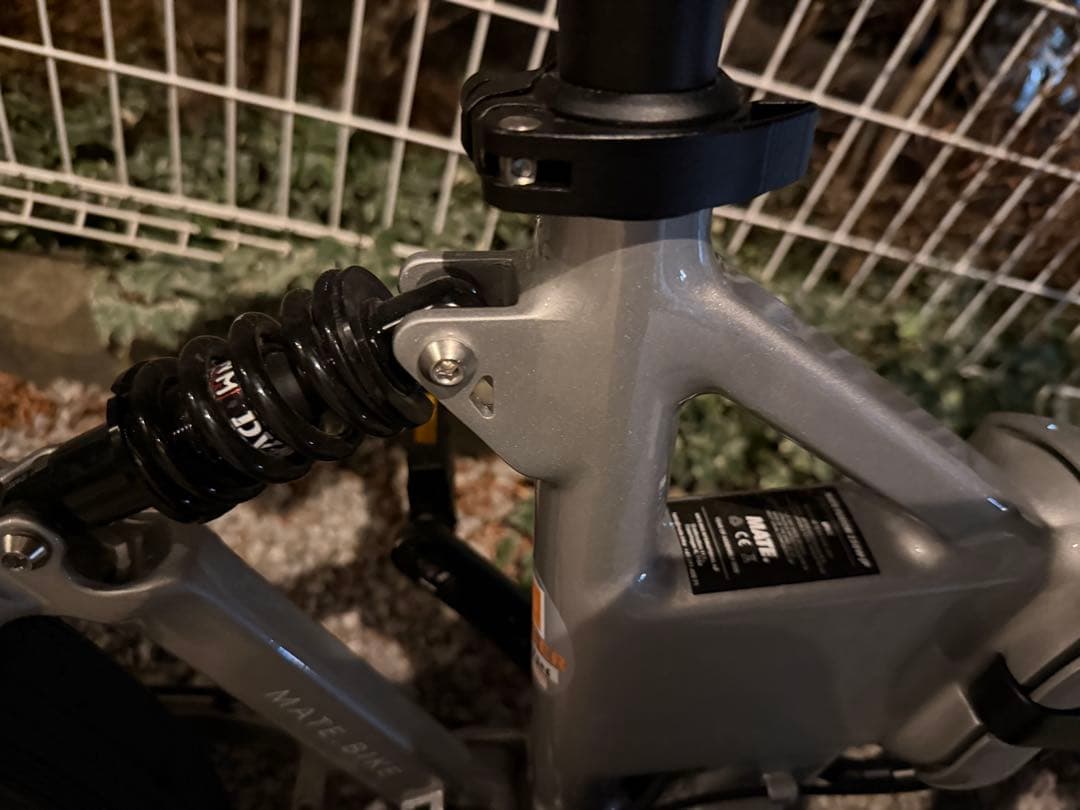 MATEFusion 2.0 メイトXフュージョン シルバー 電動アシスト自転車
