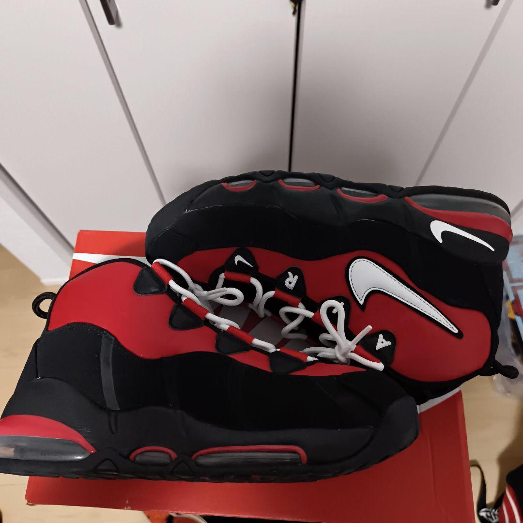 美品 NIKE エア マックス レッド ブラック シューズ 26.5