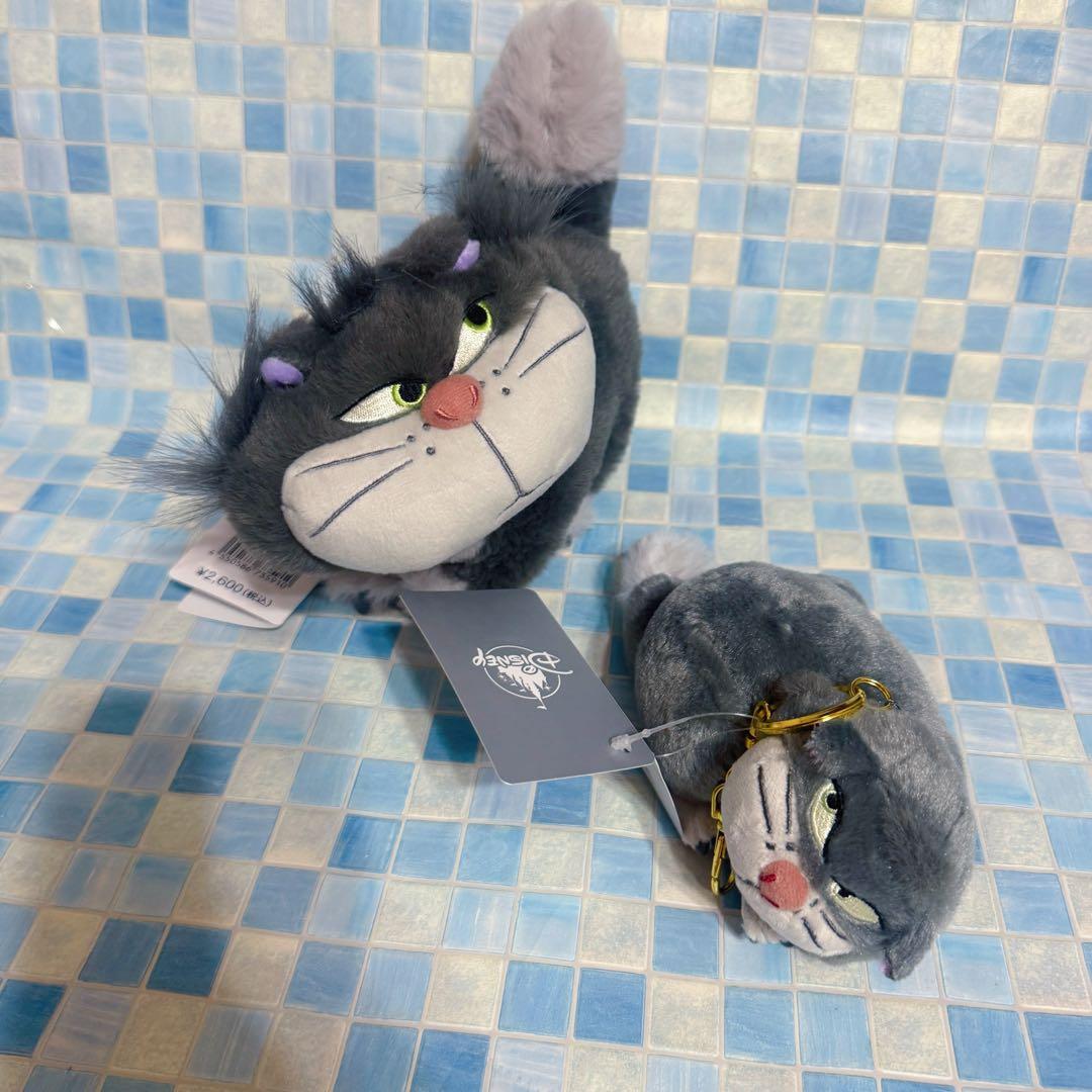 ディズニーストア　ルシファー ぬいぐるみ　ぬいぐるみキーチェーン　5点セット