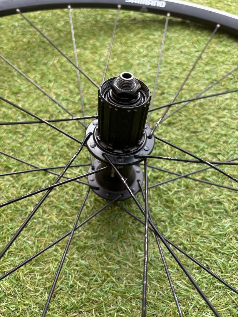 【週末値下】SHIMANO RS 完組ホイール ブラック