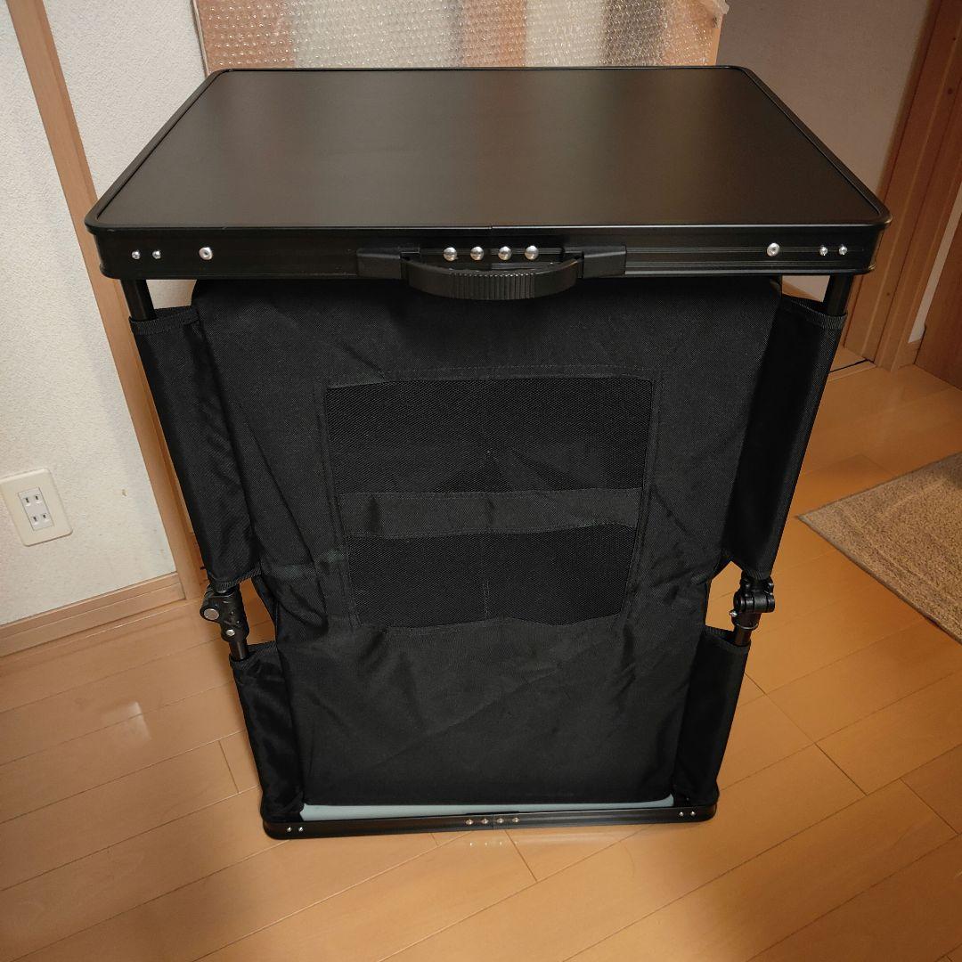DOD マルチキッチンテーブル　ブラック
