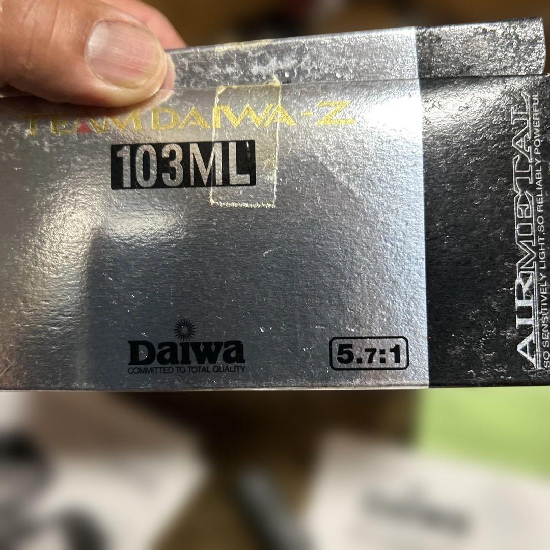 イマカツサイン入り TEAM DAIWA 103ML ベイトリール
