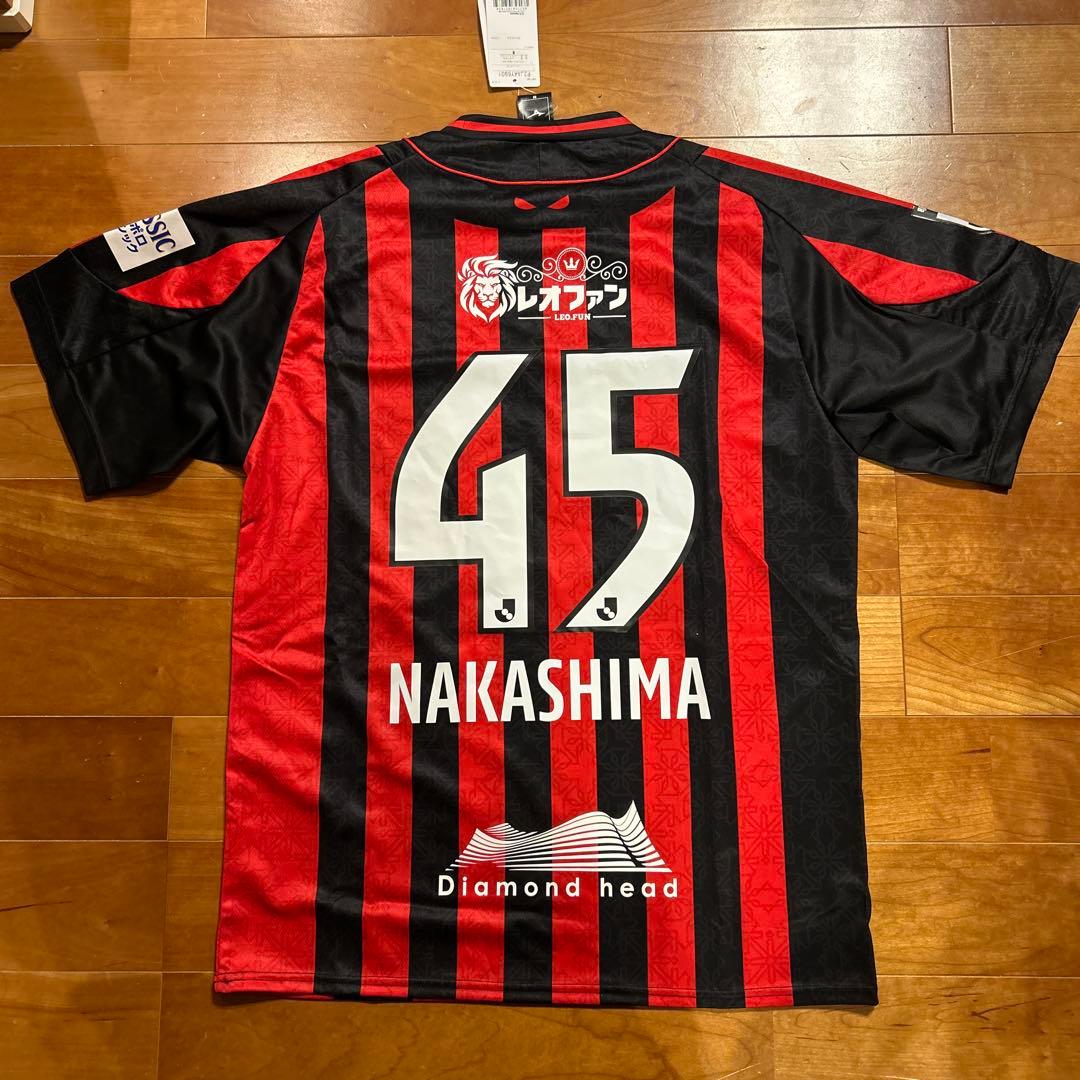 コンサドーレ札幌レプリカシャツ　中島大嘉 選手　45 番　定価13,750円