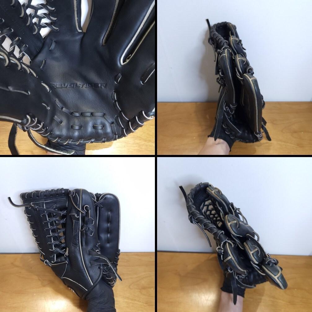 美津和タイガー レボルタイガー スクエアヒール構造 美品 外野用 軟式グローブ