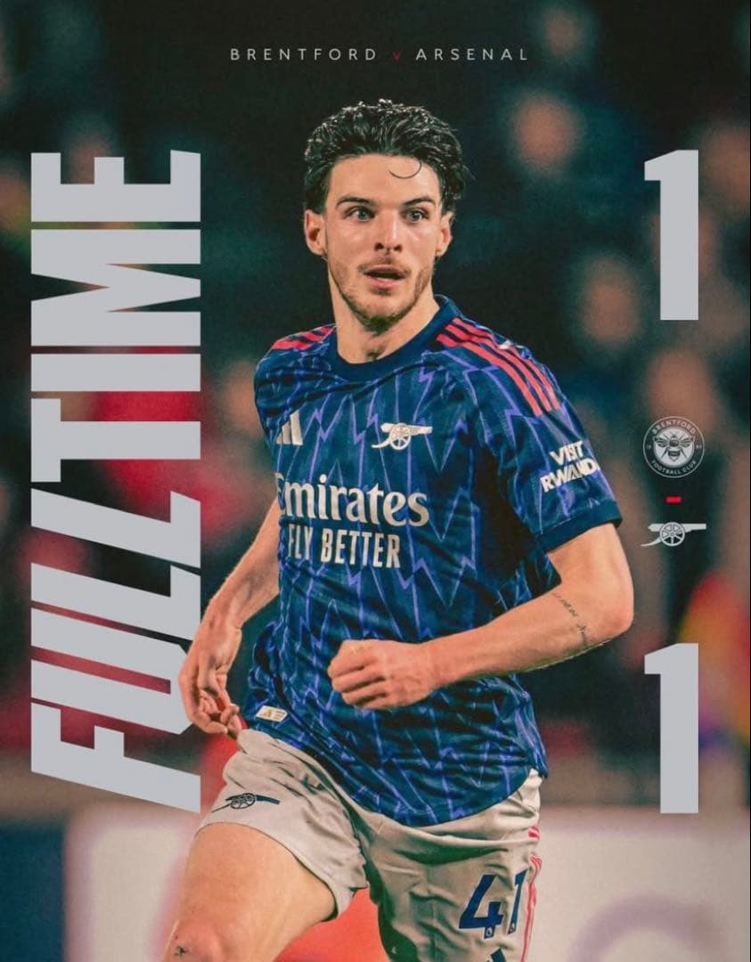 25/26 アーセナルfc デクラン・ライス　ユニフォーム CL 新品 選手用