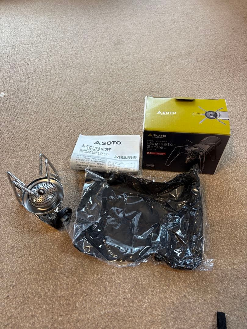 新品SOTO Regulator Stove ST-310 メスティン　セット