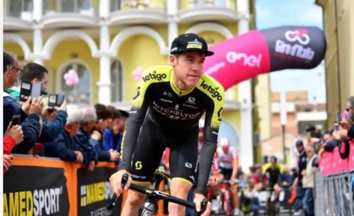 【選手支給品】MITCHELTON Scott サーマルジャージ